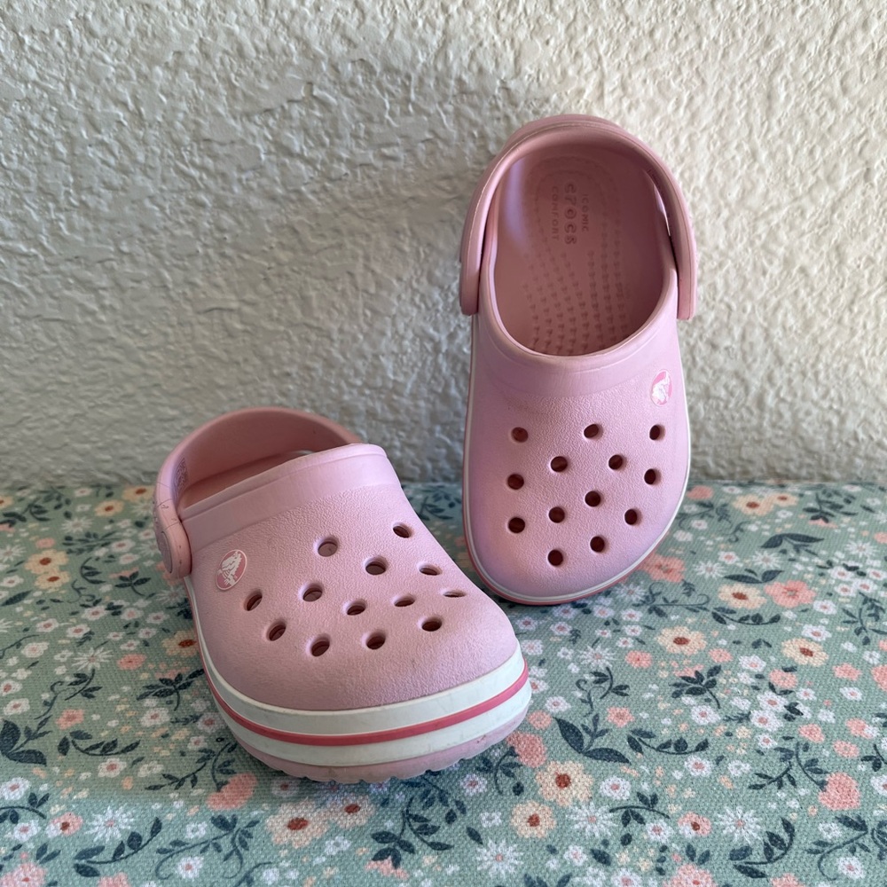 Crocs Baby Toddler Walker Clogs C 7 - Picture 2 of 12